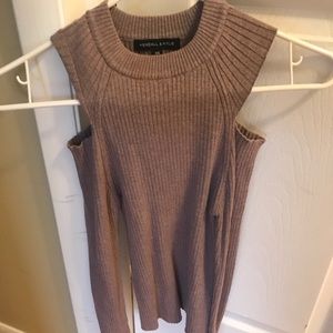 Kendall and Kylie XS (stretchy) Long Sleeve-Taupe